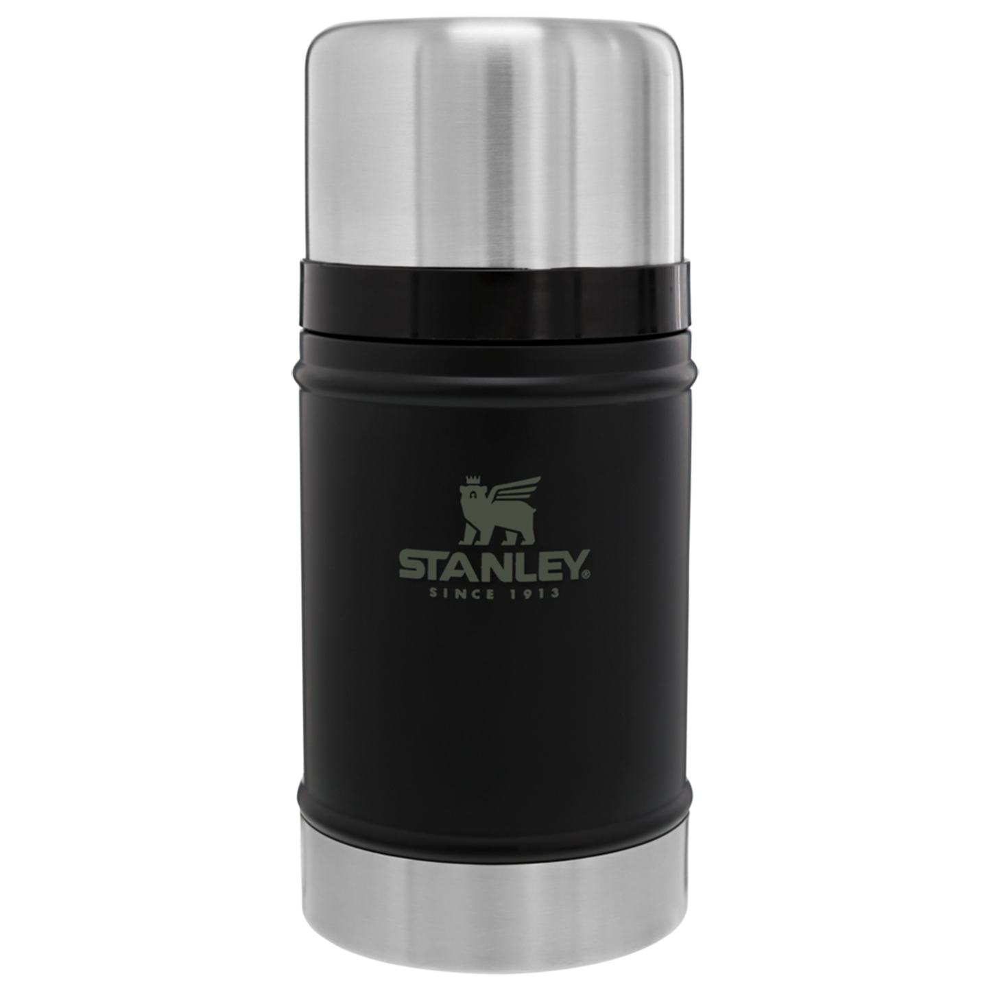 Stanley Classic Legendary Insulated and Leakproof Food jar in Matte Black