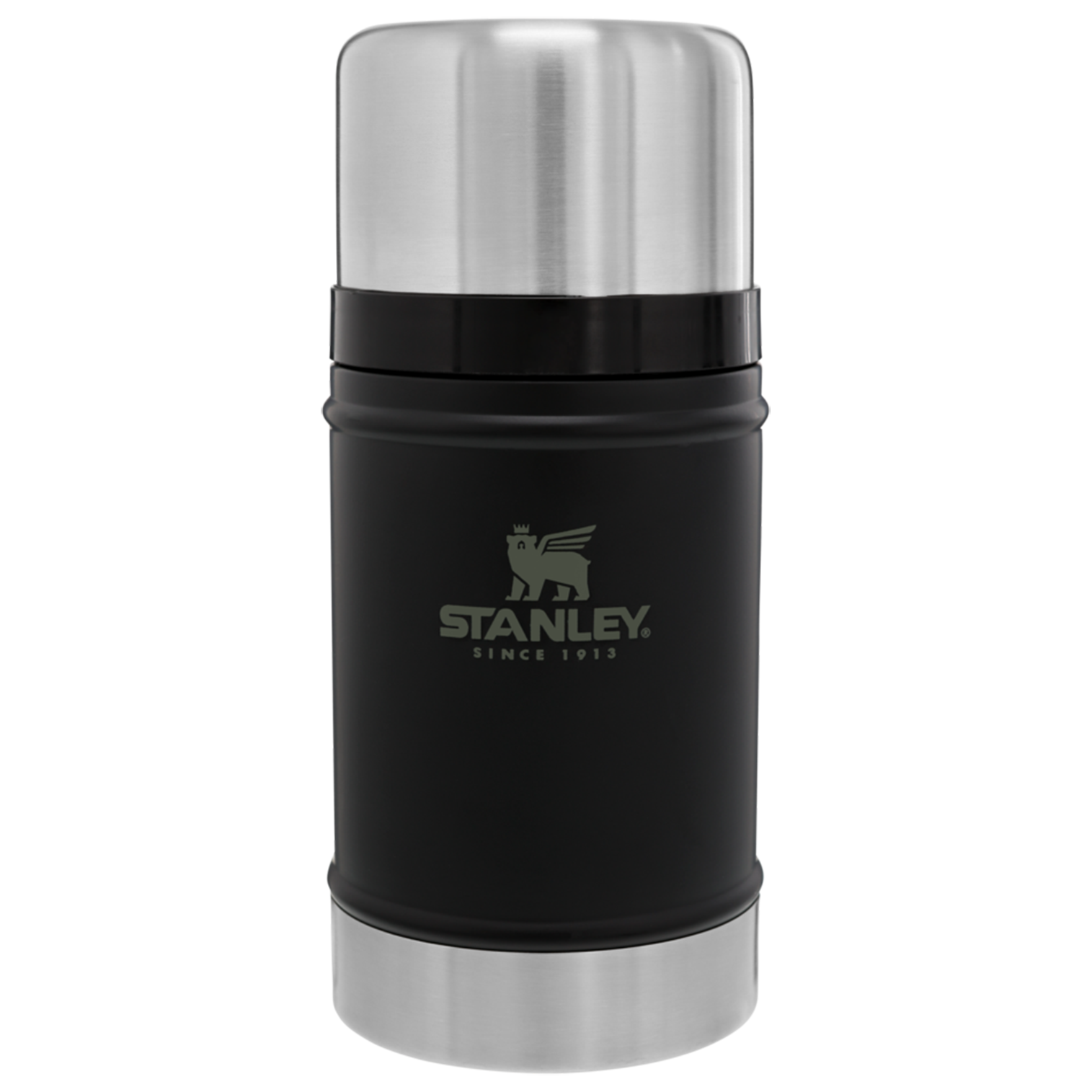 Stanley Classic Legendary Insulated and Leakproof Food jar in Matte Black