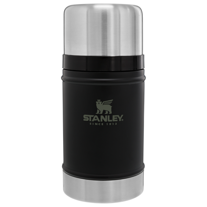 Stanley Classic Legendary Insulated and Leakproof Food jar in Matte Black