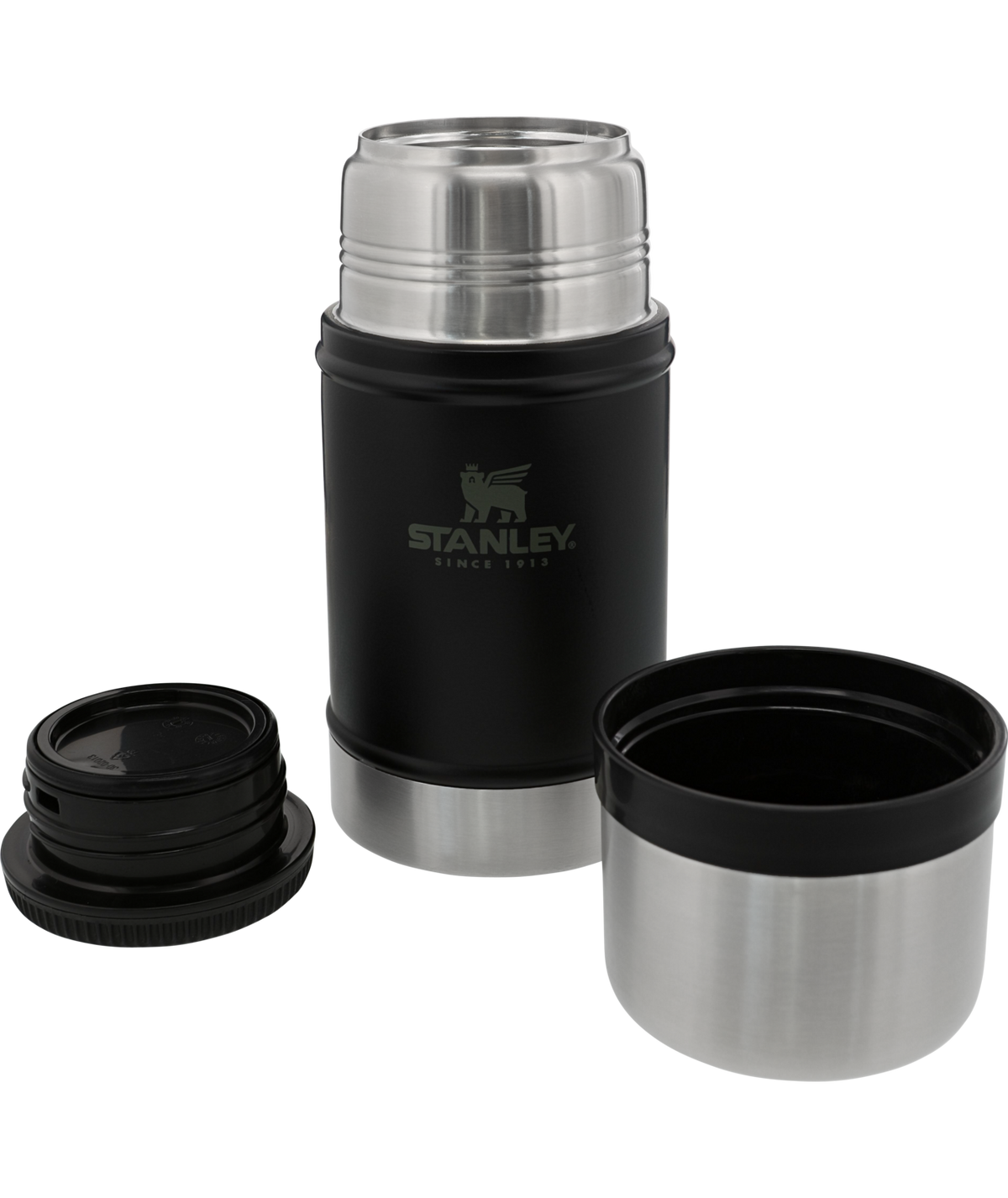 Stanley Classic Legendary Insulated and Leakproof Food jar in Matte black