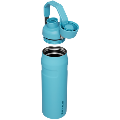 Stanley IceFlow Water Bottle with Fast Flow Lid 24 OZ In Pool Blue
