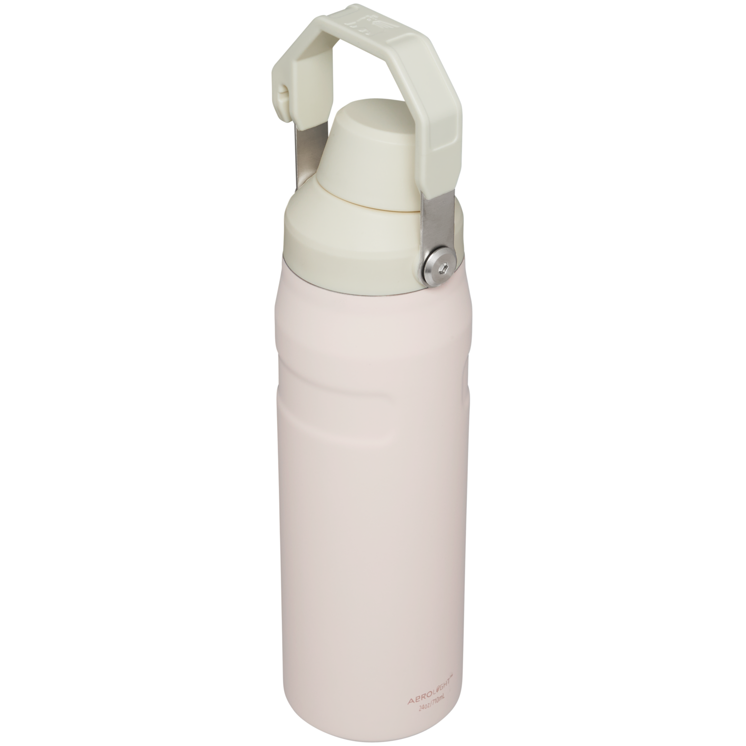 Stanley IceFlow Water Bottle with Fast Flow Lid 24 OZ In Rose Quartz Blue