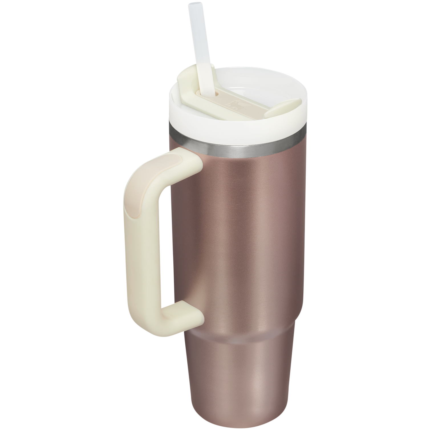 Stanley Quencher H2.0 Flowstate Tumbler 30 oz Cup In Rose Quartz Glow