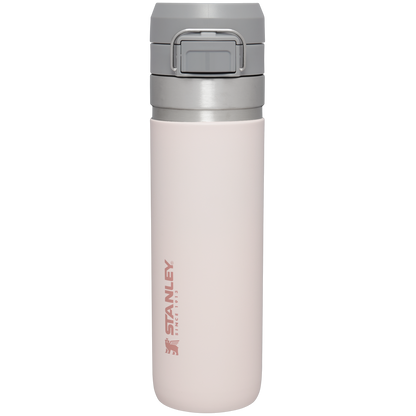 Stanley 24 oz Click Flip Leakproof Bottle in Rose Quartz