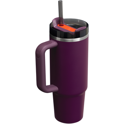 Stanley Quencher H2.O FlowState Tumbler Cup 30 OZ In Plum Purple