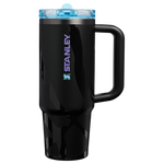 Stanley Caitlin Clark Collab 30 OZ Quencher ProTour Flip Straw Tumbler In Black