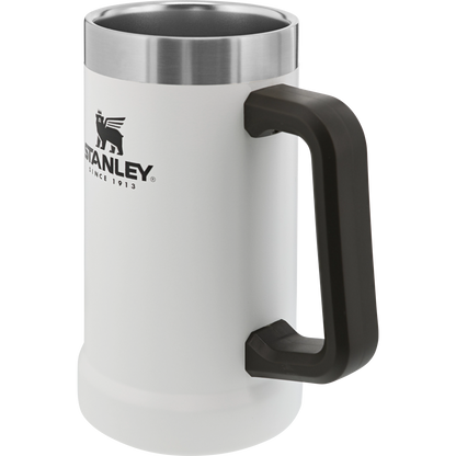 Stanley Adventure Big Grip Beer Stein 24oz in Polar White