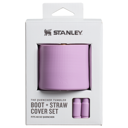 Stanley Quencher Boot & Straw Cover In lilac purple