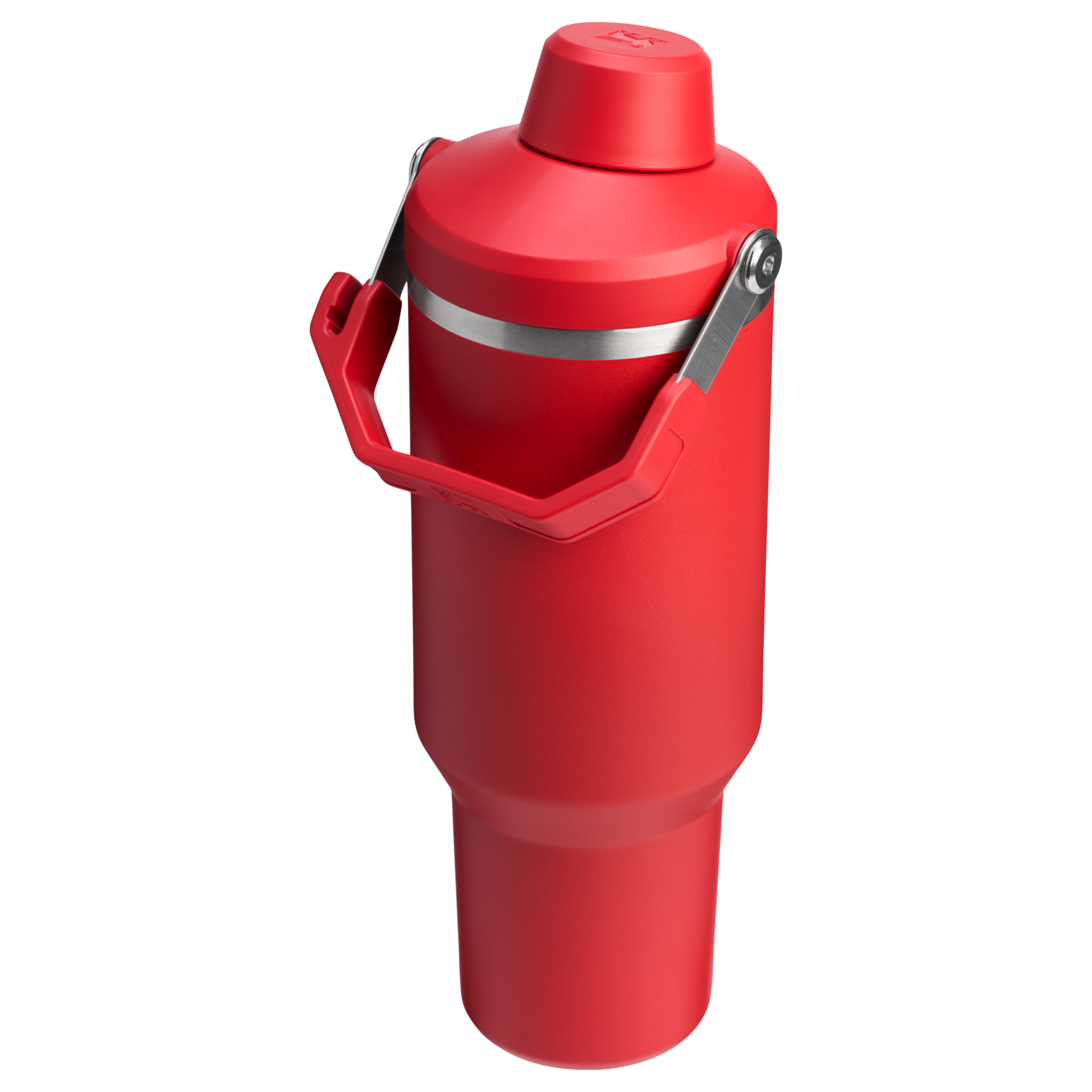 Stanley 40 OZ Ice Flow Fast Flow Insulated Tumbler In Chili Red