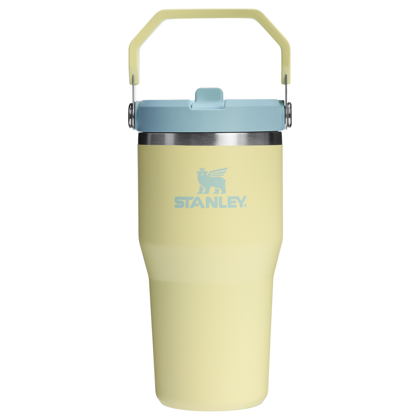 Stanley 20 OZ IceFlow Flip Straw Insulated Tumbler In Pomelo Yellow