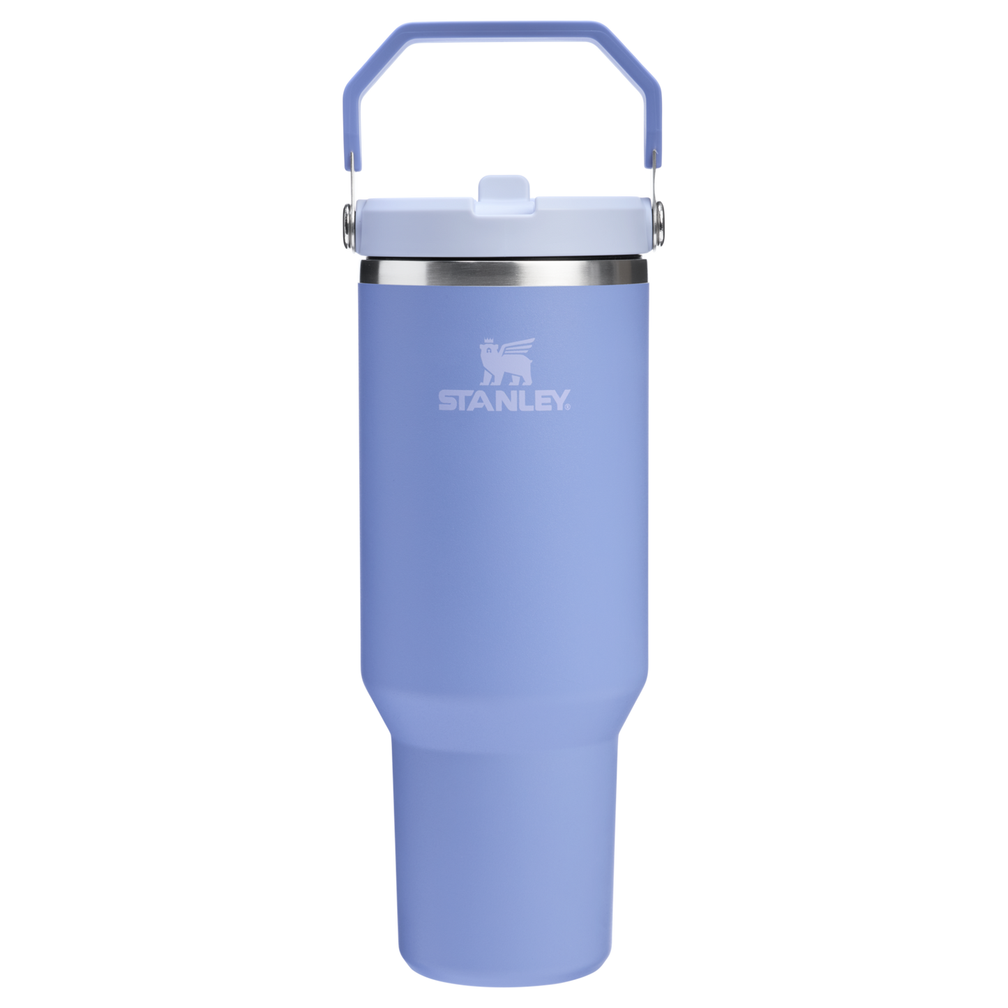 Stanley 40 OZ Ice Flow Flip Straw Insulated Tumbler In Hydrangea Purple
