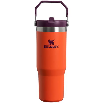 The Stanley IceFlow Flip Straw Tumbler 30 OZ in Tigerlily Plum