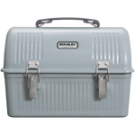 Stanley Legendary Classic Metal Lunch Box 10 QT In Hammertone Silver