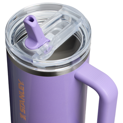Stanley 40 OZ New Frequency Quencher Insulated Tumbler Cup In Periwinkle Shimmer Purple