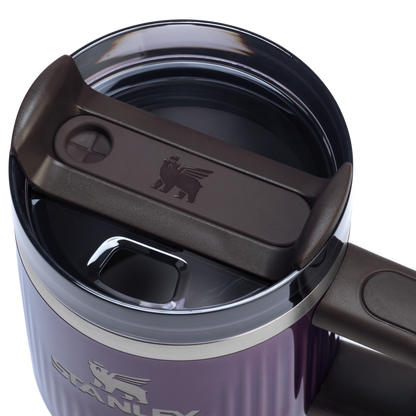 Stanley 20 OZ Quencher Fluted Insulate Tumbler In WIsteria Purple