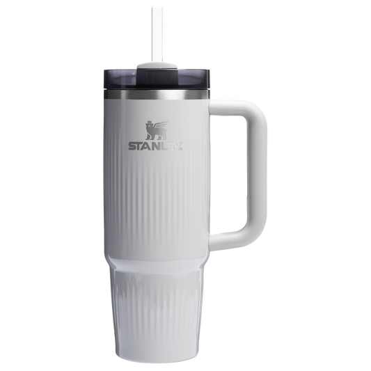 Stanley 30 OZ Quencher Fluted Insulate Tumbler In Ash Grey