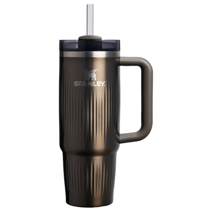 Stanley 30 OZ Quencher Fluted Insulate Tumbler In Gunmetal