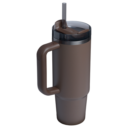 Stanley 30 OZ Quencher Insulated Tumbler Cup In Espresso Brown