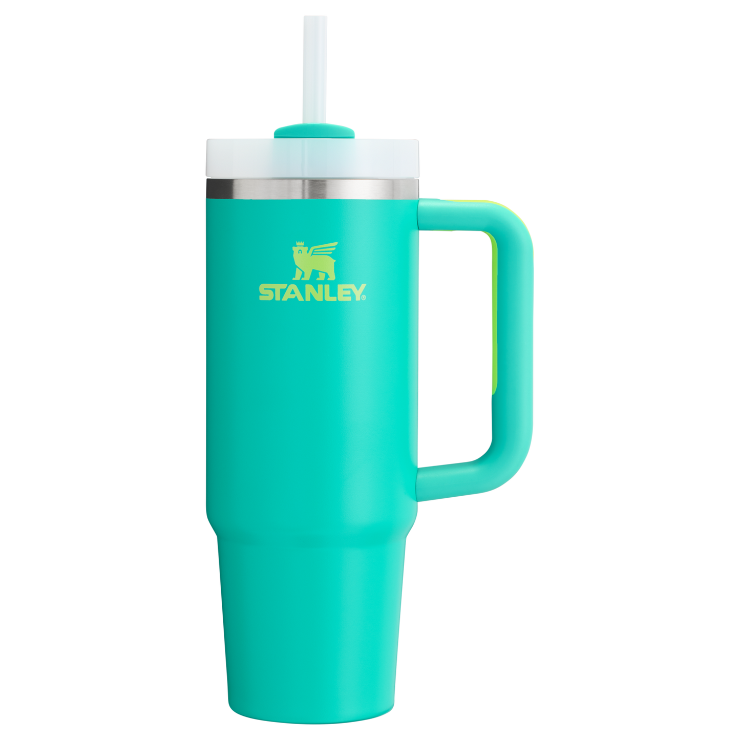 Stanley Quencher H2.O FlowState Insulated Tumbler 30 OZ Cup In Tropical Teal