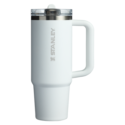 The Stanley Quencher ProTour Flip Straw Tumbler 30 OZ in Frost White