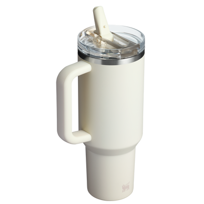 The Stanley Quencher ProTour Flip Straw Tumbler 30 OZ in Cream
