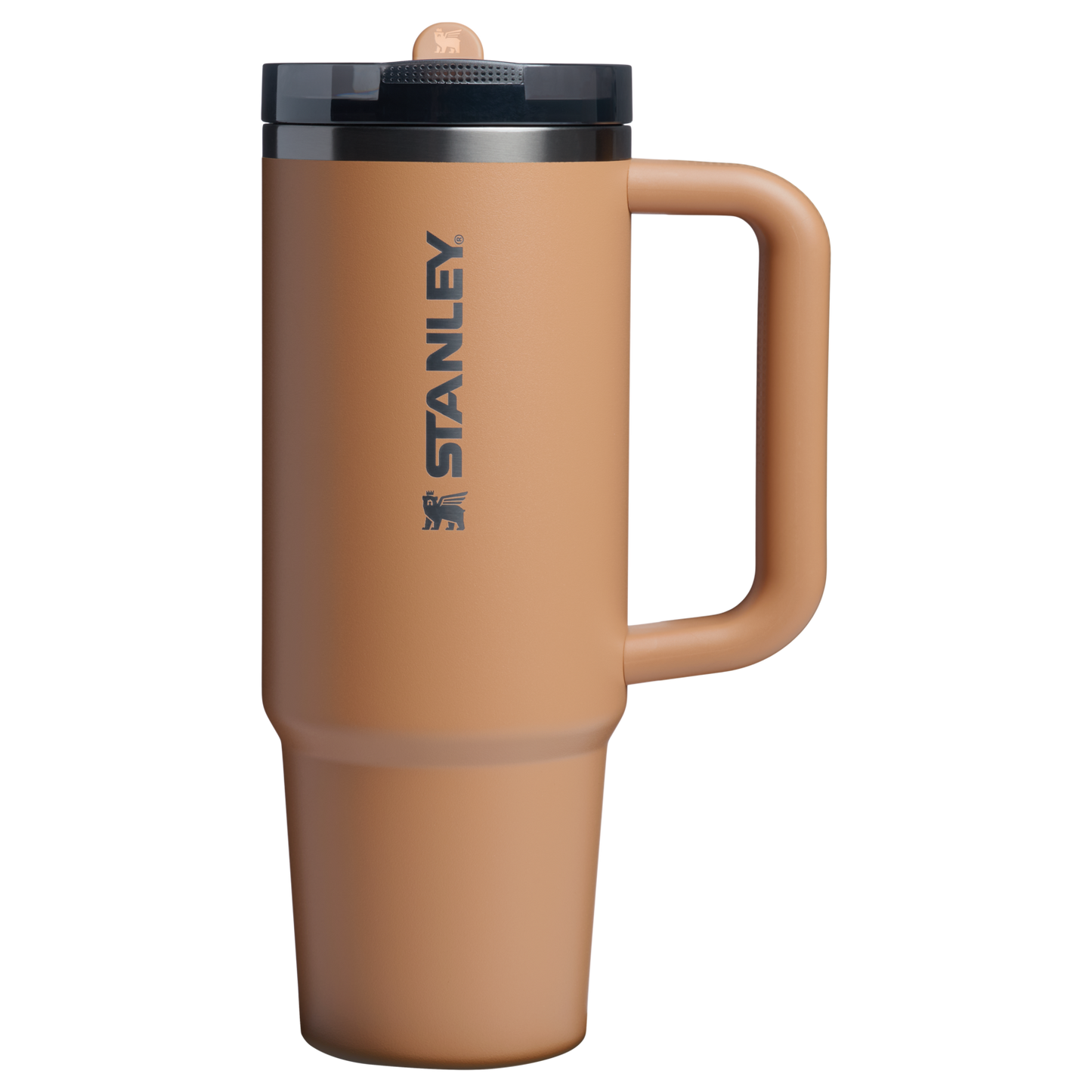The Stanley Quencher ProTour Flip Straw Insulated Tumbler 30 OZ Cup In Camel