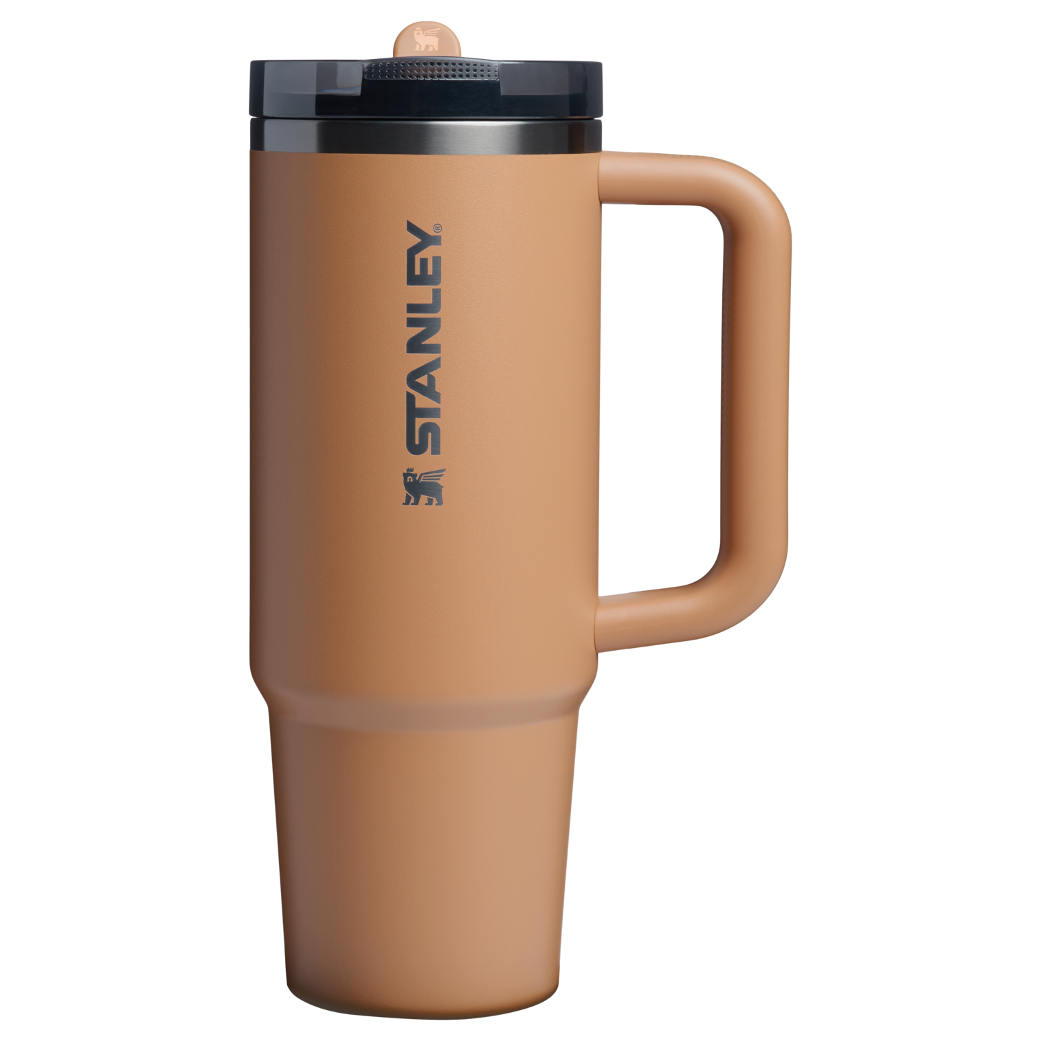 The Stanley Quencher ProTour Flip Straw Insulated Tumbler 30 OZ Cup In Camel
