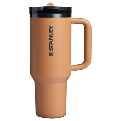 The Stanley Quencher ProTour Flip Straw Insulated Tumbler 40 OZ Cup In Camel