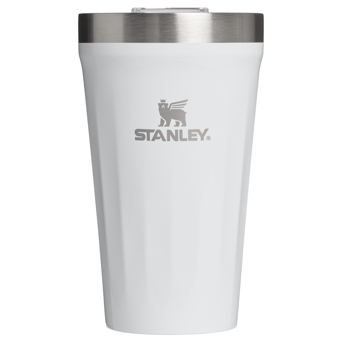 Stanley 16 OZ Everyday Stainless Steel Tumbler In Frost Gloss White