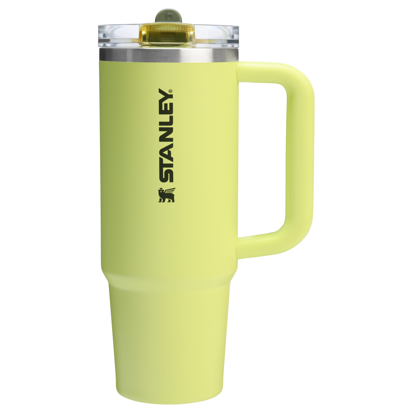 Stanley 30 OZ Quencher Flip Straw Tumbler With In Prickly Pear Green