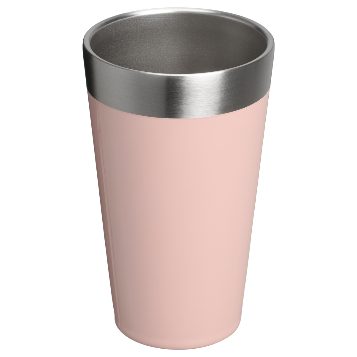 Stanley 16 Oz Stay Chill Stainless Steel Stacking Pint In Peach Whip Pink From The Oasis Collection