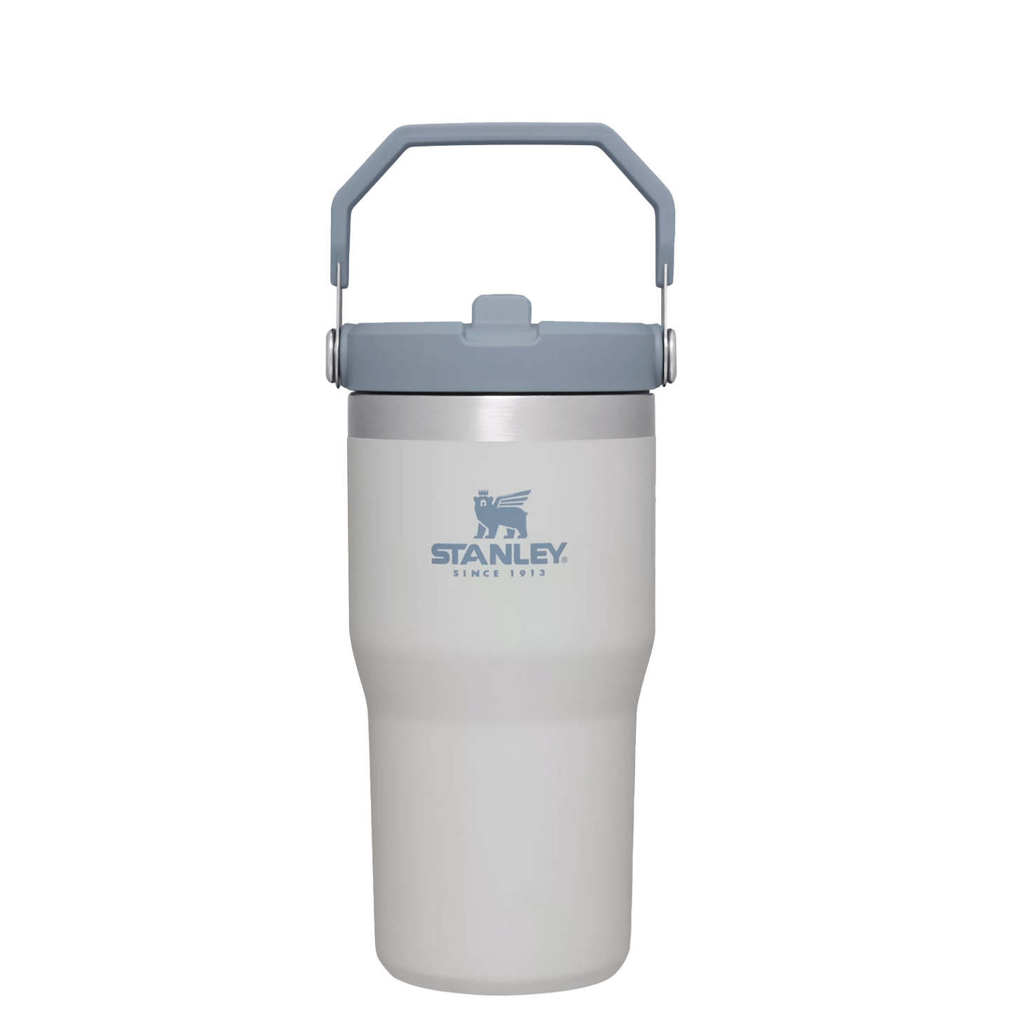 Stanley The IceFlow FlipStraw Tumbler Water Bottle 20 OZ In Fog